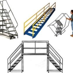 仓库云梯车 仓库云梯车